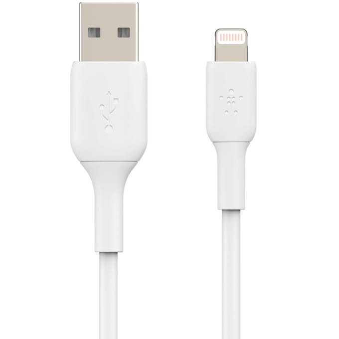 Belkin BOOST↑CHARGE - USB-A naar Lightning Kabel - 3 Meter - 12W - Wit