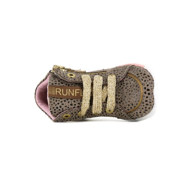 Shoesme Runflex sneakers bruin - Maat 22