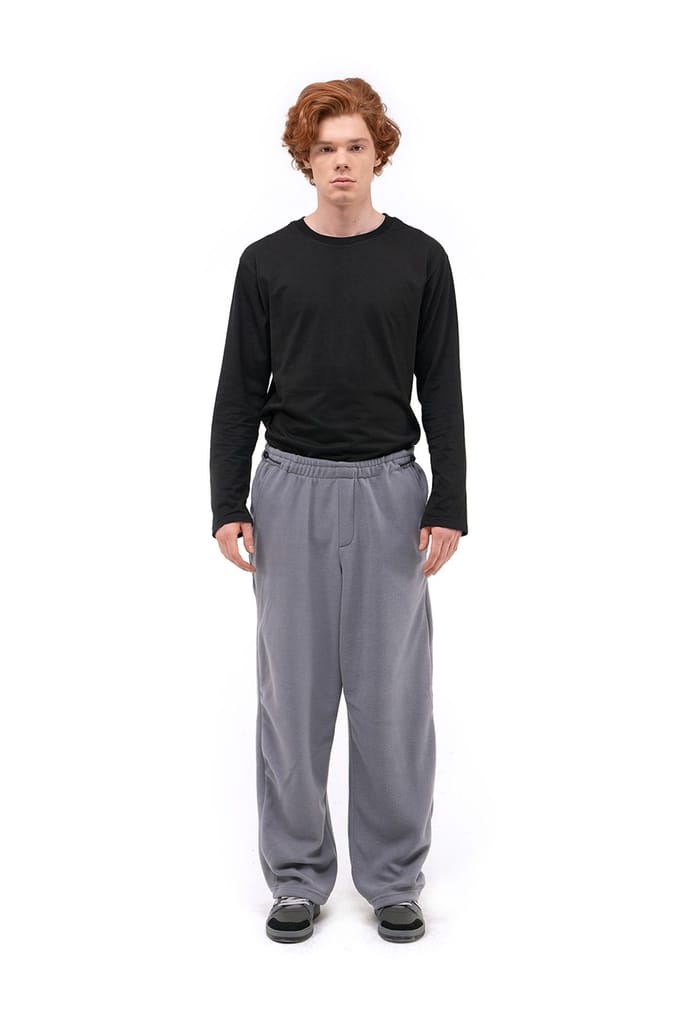Heren Relaxed Fit Wijde Pijpen Instapbroek