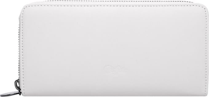 BUFFALO Portemonnee Muse Long Wallet White Wit