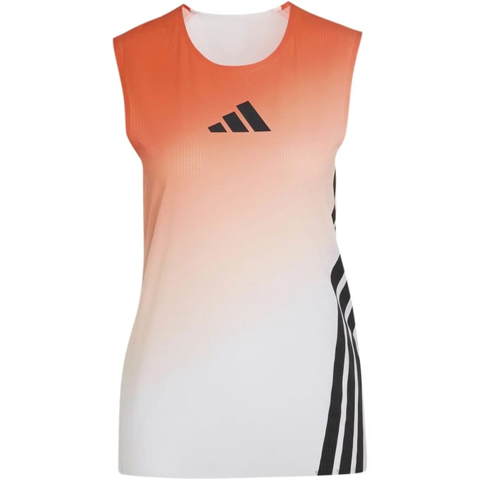 adidas Terrex XPR Pro  Hardloopshirt Dames-wit, oranje