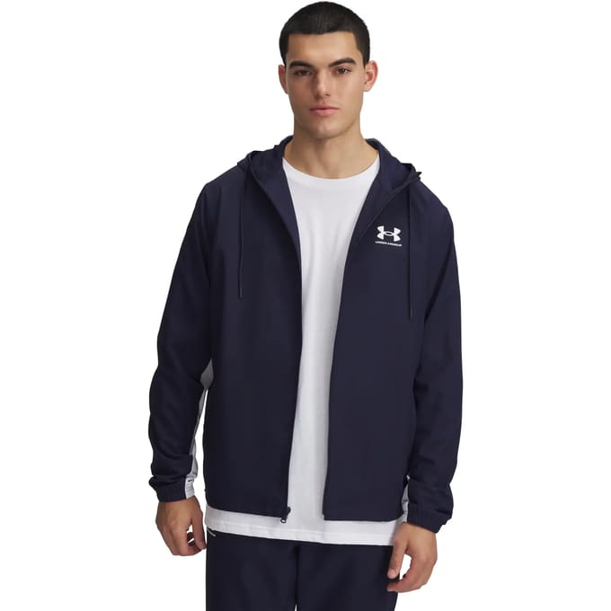 Under Armour Rival Woven Windbreaker Jas Heren - Maat M