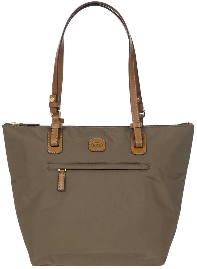 BRIC'S handtas schoudertas X-Bag Medium Sportina Nut Taupe
