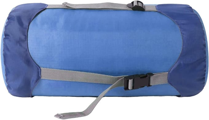 Compression Sacks Backpacking, Waterproof Travel Compression Bags, Camping Stuff Sack, Lightweight Design, Space saving, for Sleeping Bag, Clothes, Blanket, Pillow Storage