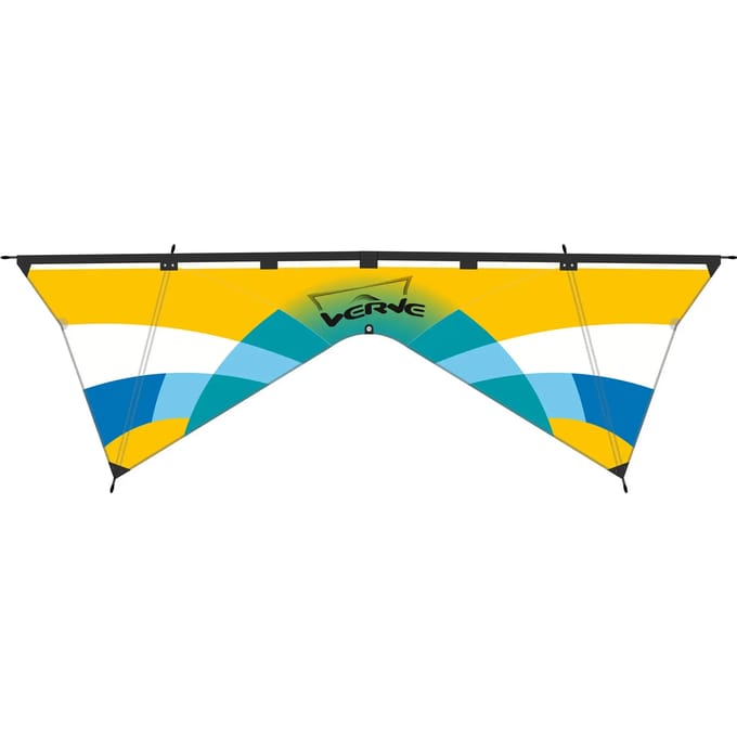 Stuntvlieger HQ Verve Aqua R2F 119393 Geel 252 x 83 cm