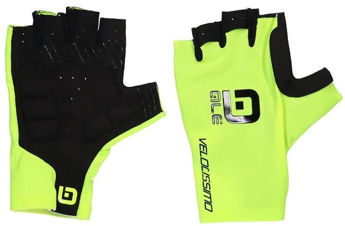 Ale Licra Handschoenen Geel,Zwart XL Man