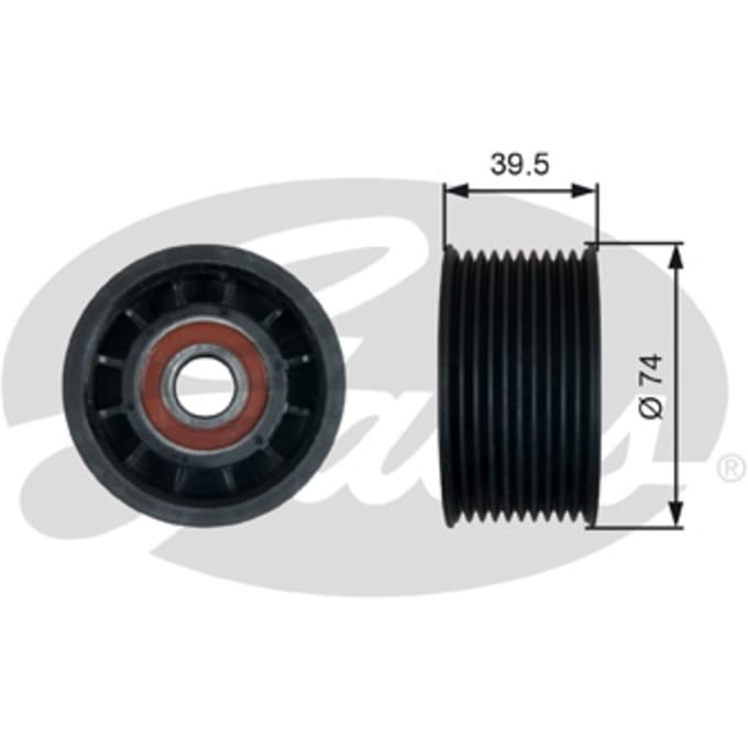 Spanrol/geleiderpoelie, V-riem FleetRunner GATES T36526