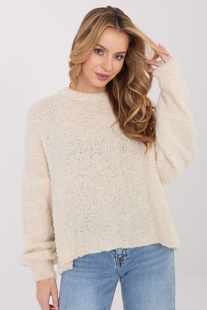 Aurielle Soft Knit - Beige / One Size