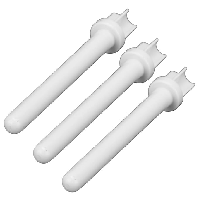3 stuks Naaimachine Spoel Wit Plastic Kleermakerij Hulpaccessoires voor Handwerk Liefhebber white
