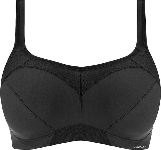 Freya High-octane Voorgevormde Sport BH met beugel - Black - 85F