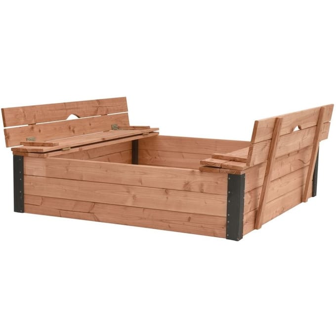 Zandbak hout Douglas 120x120cm