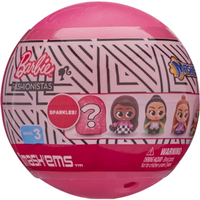 Mashems Barbie Fashionistas Surprise Squishy Figur