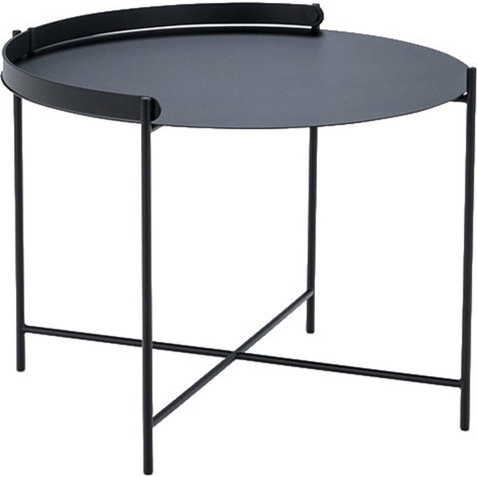 HOUE EDGE Bijzettafel - M - zwart