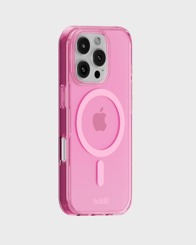 Phone Case Transparent Magsafe Compatible Pink iPhone 16 Pro Max