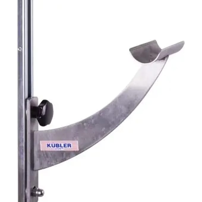 Steun voor stang met geprofileerde rails Kuebler Sport
