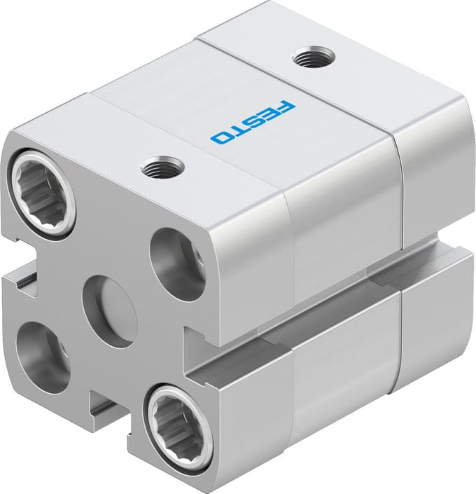 Festo Compacte Cilinder 20mm Boring 5mm Slag ISO 21287 Dubbelwerkend - 536242 - P2BK3