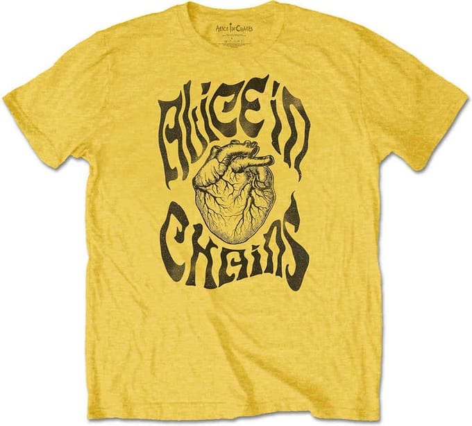 Alice In Chains - Transplant Heren T-shirt - 2XL - Geel