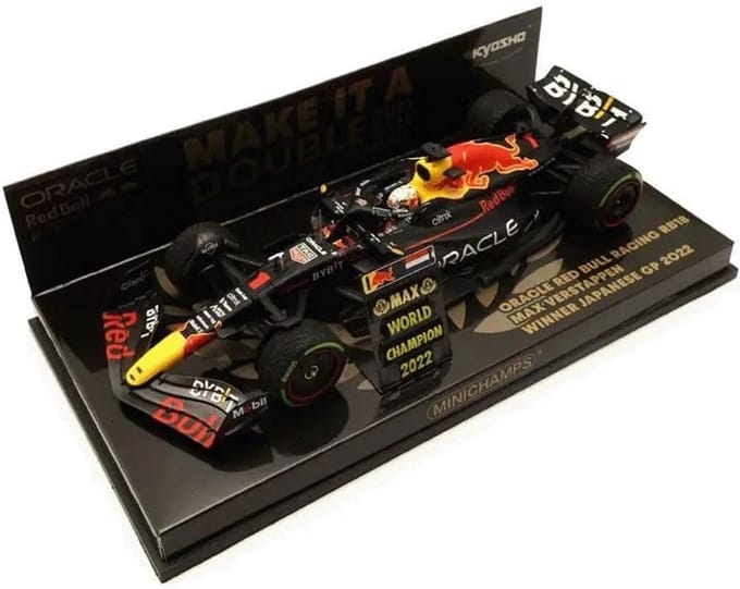 Oracle Red Bull Racing RB18 #1 Winner Japanese GP 2022 - 1:43 - Minichamps