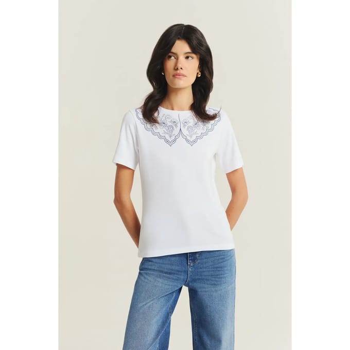 Dames-T-shirt met opdruk Greenpoint