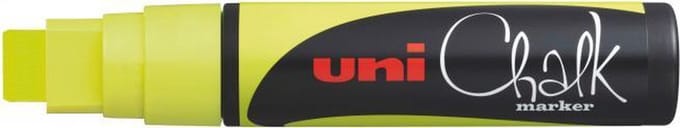 Chalk marker PWE-17K fluoriserend geel