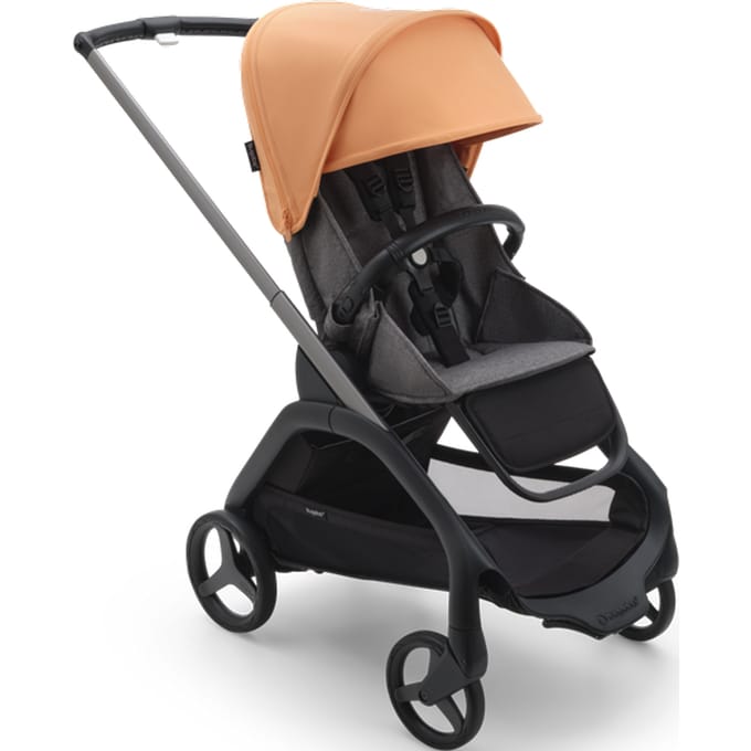 Bugaboo Dragonfly Kinderwagen - Grey Mélange Bekleding grey mélange bekleding