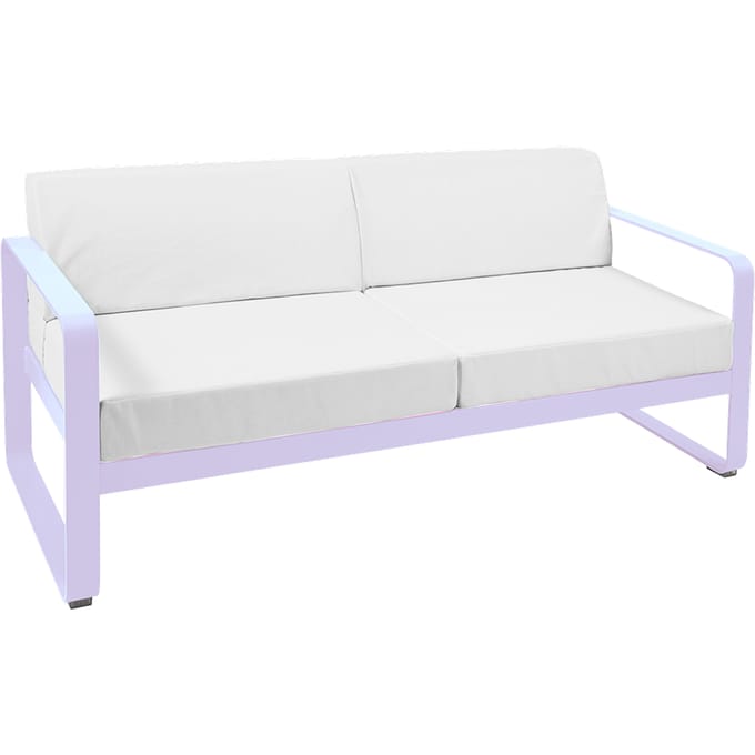 Fermob BELLEVIE 2-zitsbank - D1 Marshmallow - 81 witgrijs