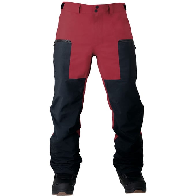 Jones Snowboards Shralpinist Broek rood