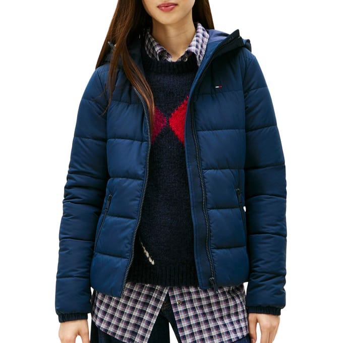 Tommy Hilfiger Slim Hooded WInterjas Dames