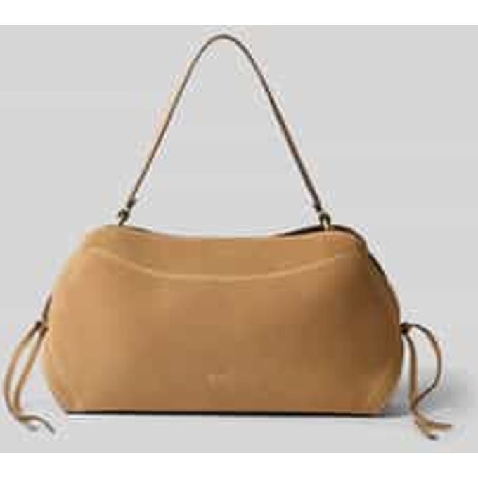 abro Necessity Schoudertas Leder 40 cm - Dames - cappuccino