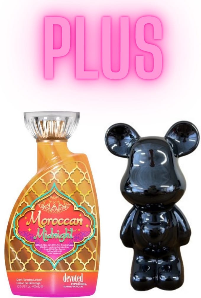 Devoted Creations Moroccan Midnight 400 ml PLUS Keramische Beer Zwart 18 cm !