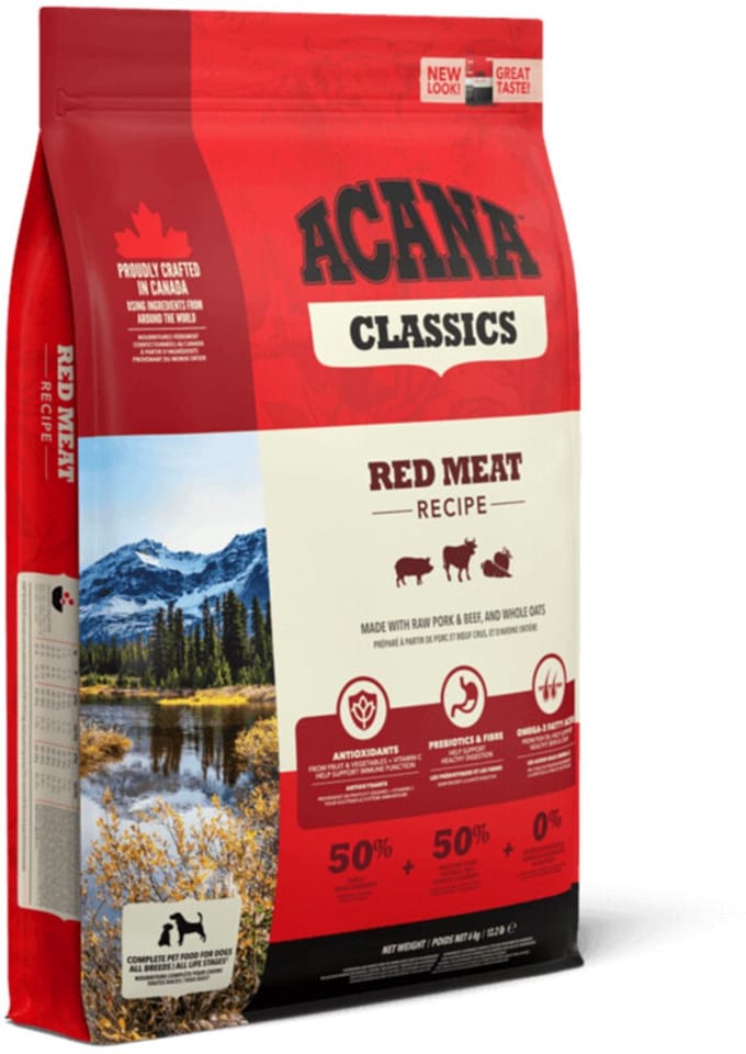 Acana - Hondenvoer - Classics - Red Meat - 3 x 2 kg