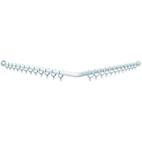 Megabad Profi Collection Silver Age System shower curtain rod 150 x 150 cm 0300816018