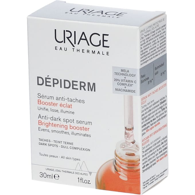 Uriage Dépiderm Anti-Dark Spot Serum Brightening Booster 30 Crème