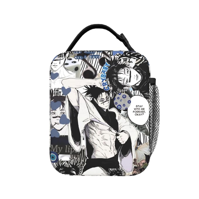 De Limitless Geïsoleerde Lunchtas Koeltas Herbruikbaar, Lunchcontainer Jujutsus Kaisens Anime Draagbare Lunchbox Tote One Size