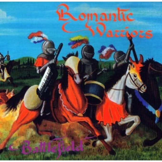 CD ROMANTIC WARRIORS - Battlefield VMNP06 Vinyl Magic 1993 Non Japan Rock Gebruikt black