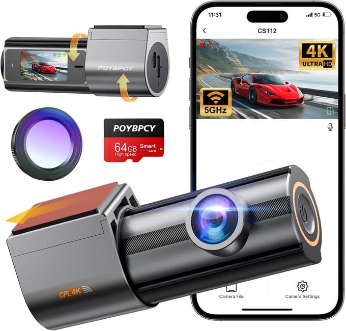 Dashcam Auto – Auto Camera – Dashcam - Parkeer modus