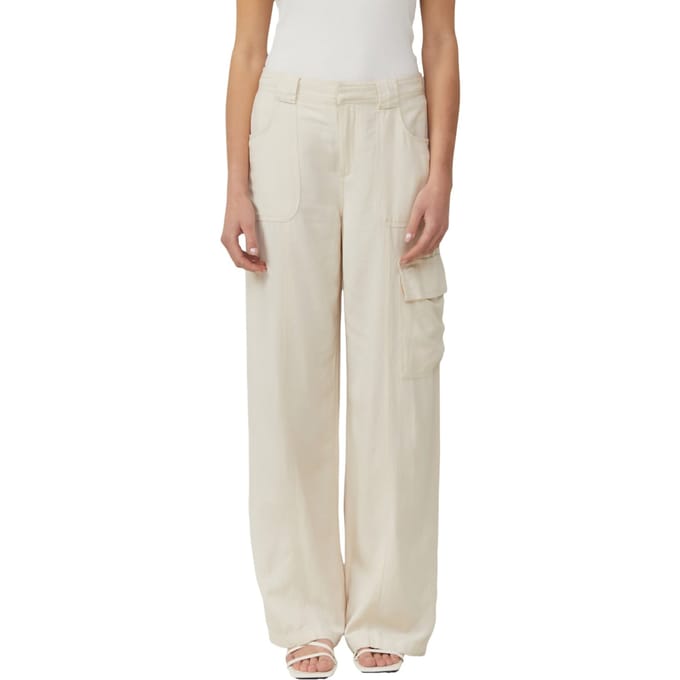 s.Oliver -qs Pants Beige Taglia: 34 | Pantaloni cargo Outlet | Donna | Marrone