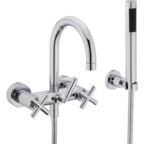 Dornbracht Tara. Bath mixer AP with set 25133892-00
