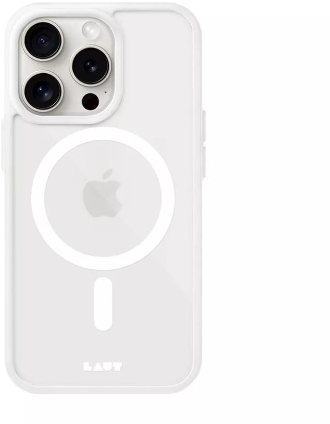 Laut Huex Protect Magsafe hoes iPhone 15 Pro,Wit