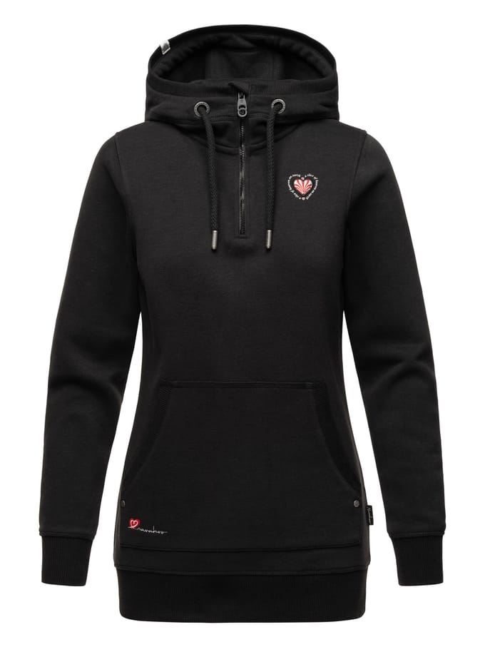 Navahoo dames longsleeve hoodie Zauberelfe – Lang & Comfortabel