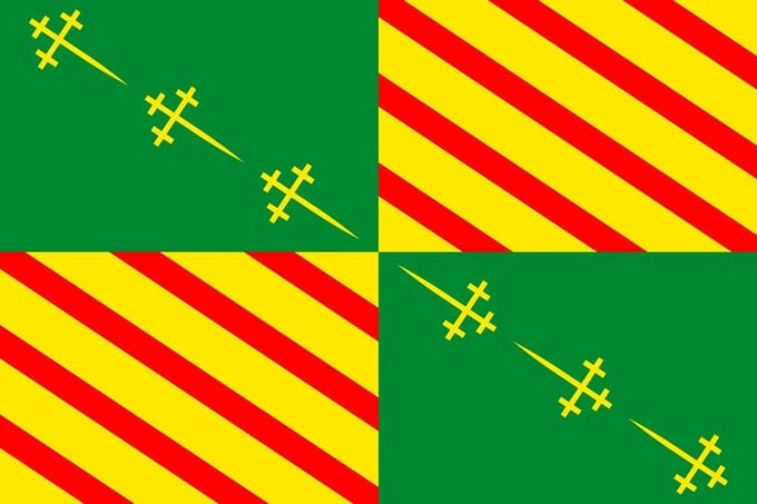 Vlag Bernissart 100x150cm