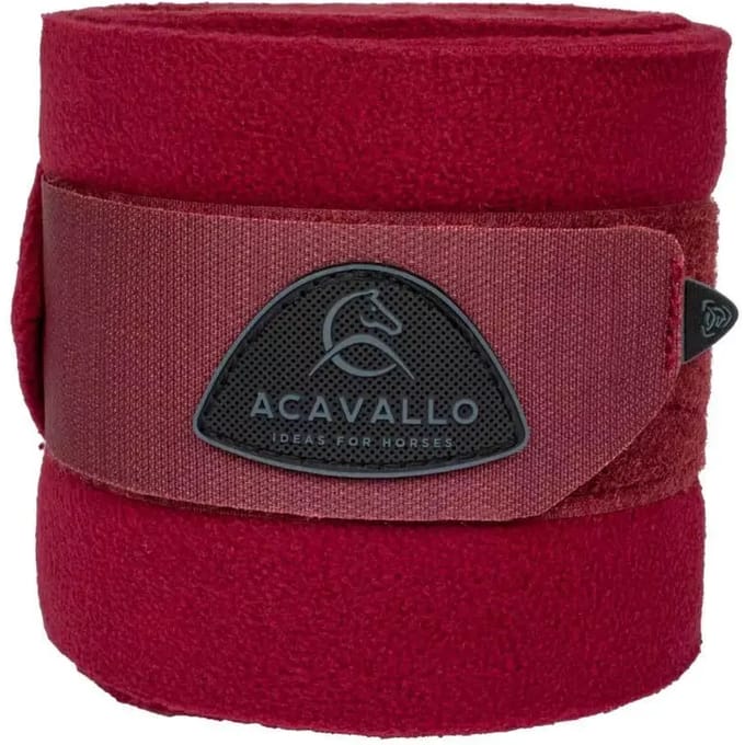 Elastisch verband voor paard fleece Acavallo (x2)