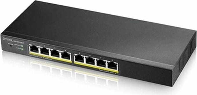 ZyXEL GS1915-8EP 8-Port GbE Smart Managed Schakelaar PoE+ (60W)
