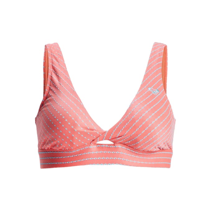 Dames zwemkleding top Roxy Wavy DCup Elongated