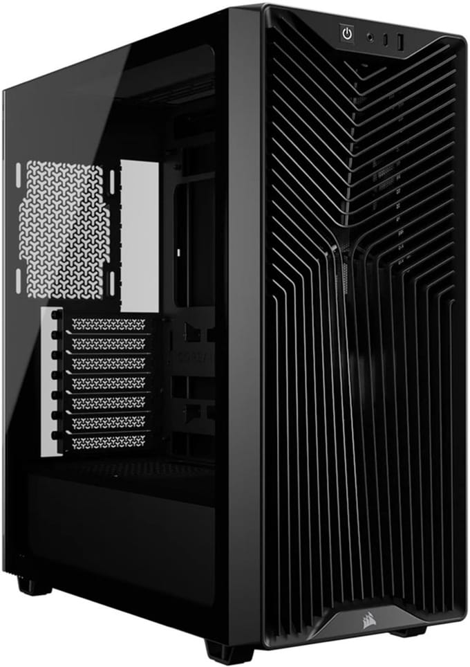 Corsair 3200D RS Midi Tower - PC-behuizing - Zwart