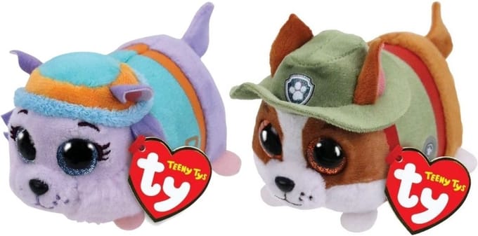 Ty - Knuffel - Teeny Paw Patrol - Everest & Tracker