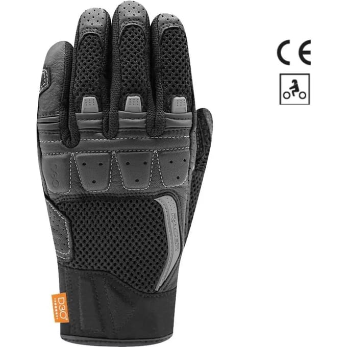 Zomer motorhandschoenen Racer Ronin D3O