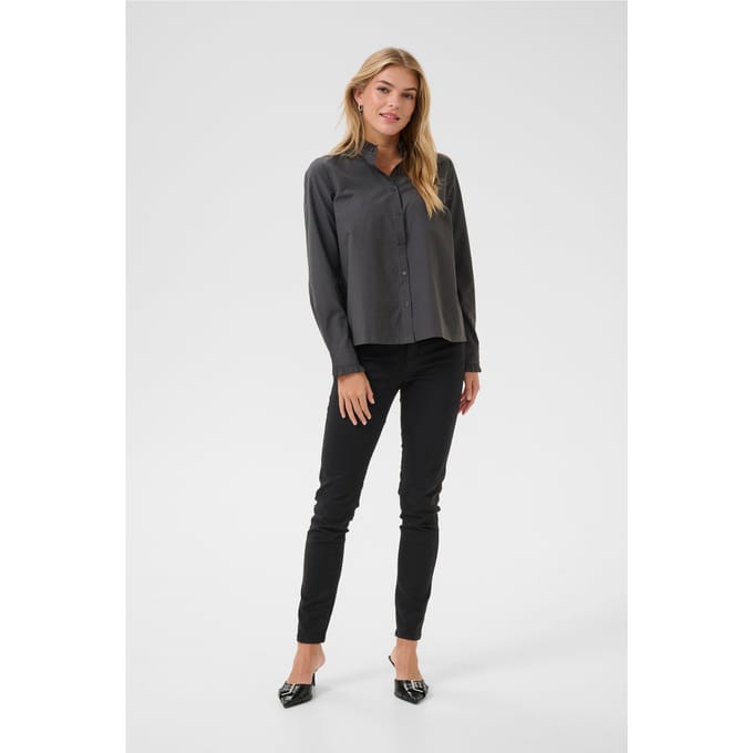 Overhemd met lang mouwen Regular fit Black Oyster