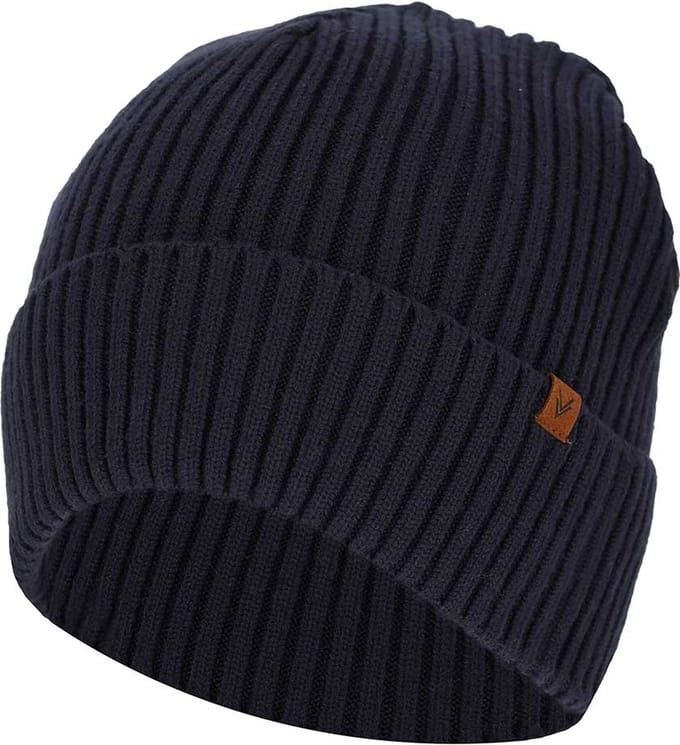 Sarlini Gebreide Muts Unisex Navy