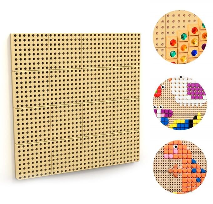 Masterkidz Stem Creative Science Board Wandpaneel + Montagepaneel 80 X 80 (cm) - UNI